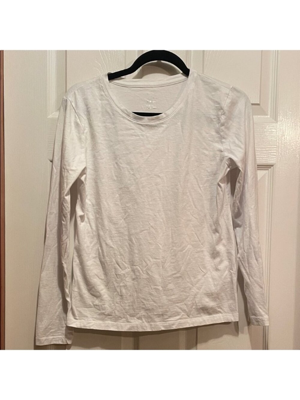 a new day White Long Sleeve Tee